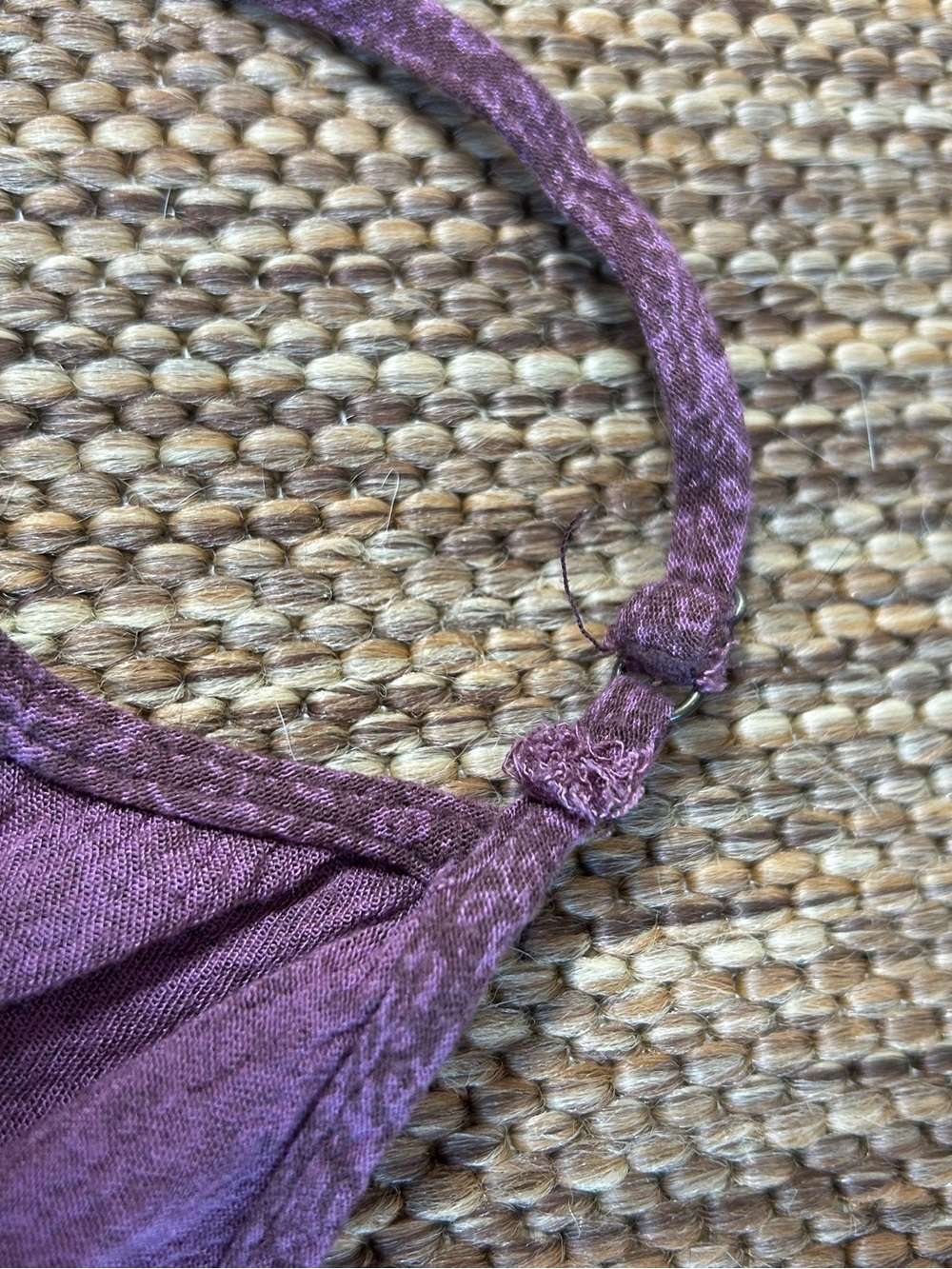 O’Neill wide leg jumpsuit in purple floral pattern | size medium - Picture 8 of 8